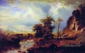 North Fork de la Platte Nebraska Albert Bierstadt paysages ruisseaux